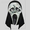 Creepy Scream Face Mask Collection Halloween Costume Latex Scary Props For Parties