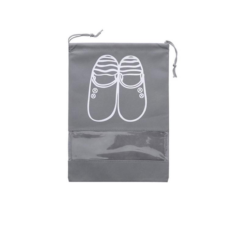 Waterproof Shoes Bag Travel Portable Shoe Storage Bag Laundry Organizer Sneaker Tote Drawstring Bag