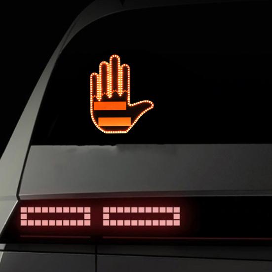 Светодиодный фонарь Car Road Mate Hand Signal с дистанционным управлением, супер яркий, регулируемый дизайн