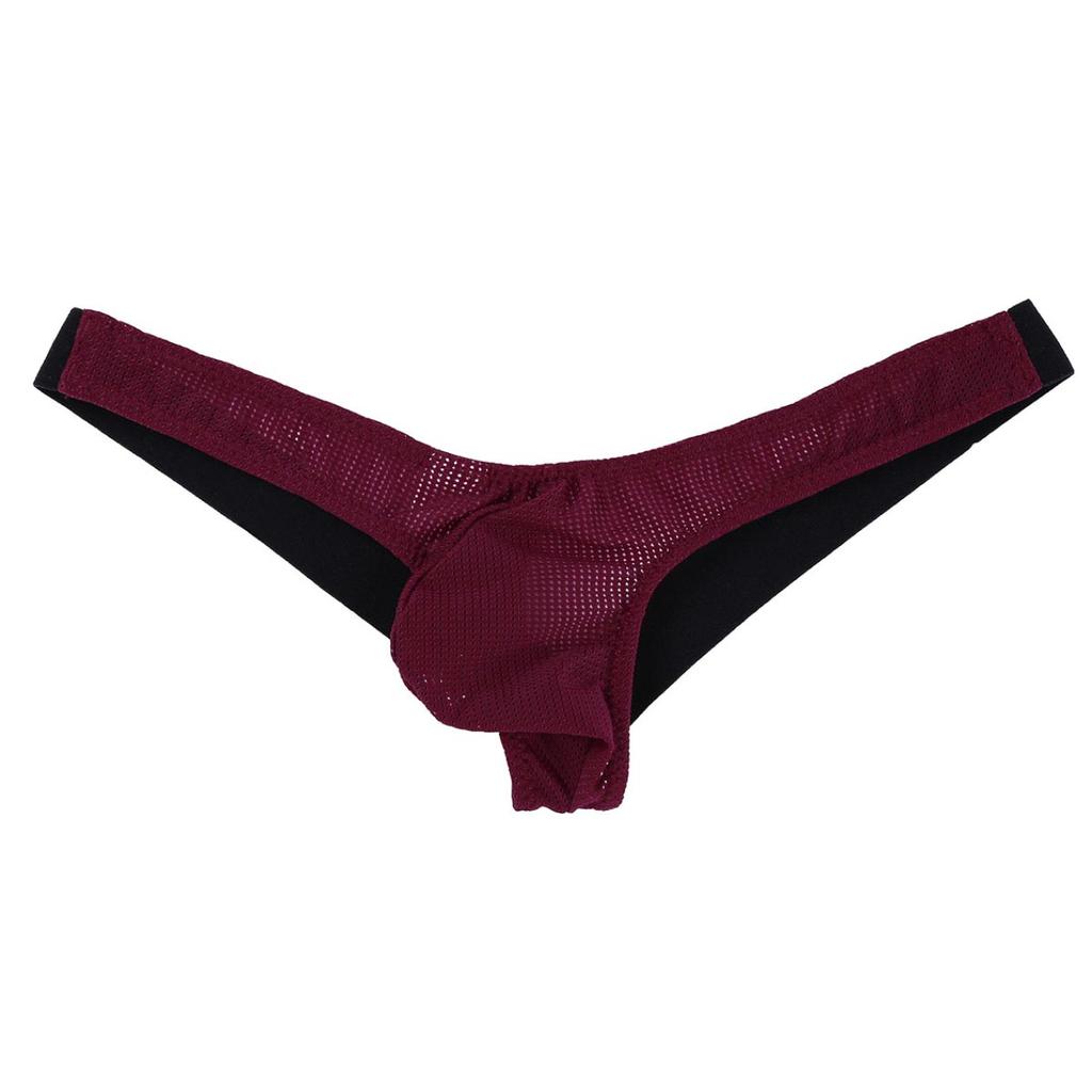 Мужские полые дышащие эластичные открытые трусики-бикини с открытой спиной, стринги, нижнее белье