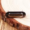 1Pc Handmade Metal Letter Metal Labels Oval Tags For Diy Crafts Wallets Clothes Jeans Shoes Sewing Hardware Supplies