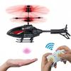 RC Rechargeable Induction Helicopter Simulator, Improves Hands-On & Reaction Abilities, Perfect Gift