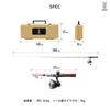 DOD Fishing Box Fishing Rod Set with Case Sabiki Hole Fishing Sea Fishing Embankment Compact Easy Spinning Reel (Нормальный) ФГ1-149-ТН
