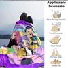 1pc HUNTRX Soft Comfortable Blanket Digital Print, All Season Multipurpose Knit Fabric Bedding, Office, Sofa Home Decor Blanket