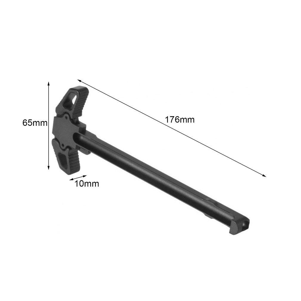Металлическая рукоятка взвода в стиле бабочки, черная, высокое качество