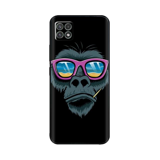 Чехол для Samsung A22, силиконовый мягкий чехол из ТПУ для телефона Samsung Galaxy A22 5g 4g Galaxya22 A 22, защитный бампер с цветочным принтом