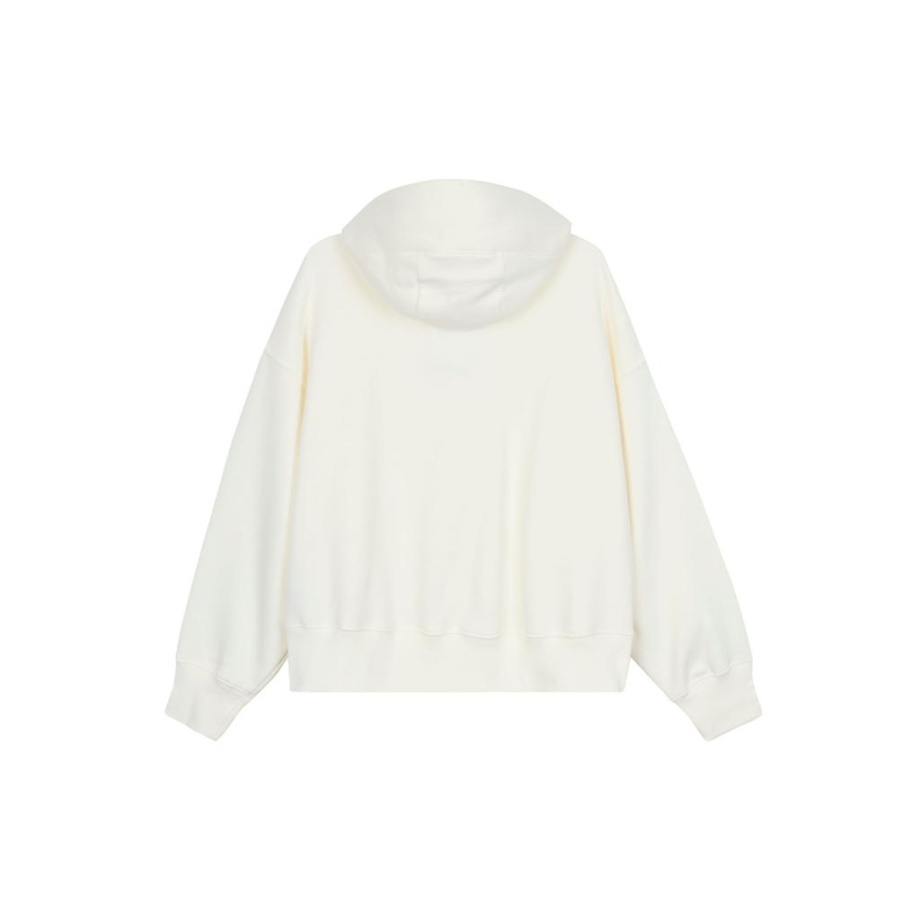 Nike Сплошной цвет с карманом и капюшоном, женские топы, белый DQ5859-133