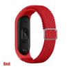 Тканый нейлоновый ремешок для Mi Band 8 7 6 Эластичный регулируемый нейлоновый браслет для Xiaomi Mi Band 4 3 5 6 7