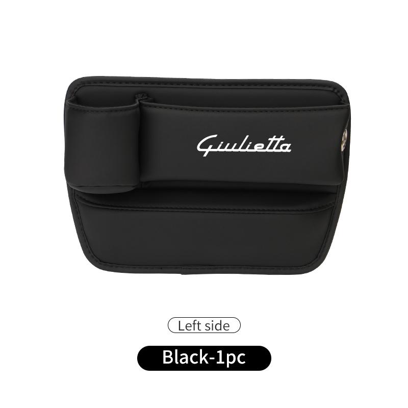 Car Seat Gap Storage Box Car Central Console Side Organizer Boxs For Alfa Romeo 159 Giulietta 156 147 Giulia Mito GT Stelvio