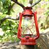 Vintage Iron Hurricane Lantern: Outdoor Kerosene Lamp & Decorative Light for Camping