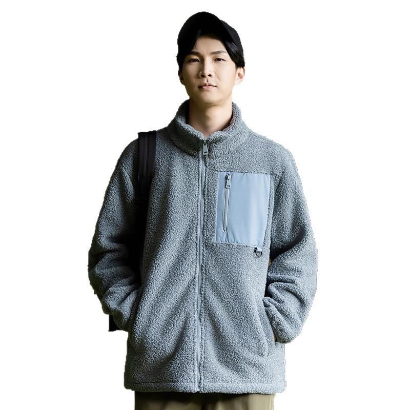 Autumn and winter outdoor couple fleece clothes women's warm new breathable fleece jacket men's fleece thickened fashion versatile