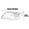 Headlamp Shell For Subaru Forester 2009 2010 2011 2012 Headlight Cover Lamp Covers Transparent Lampshade Lens
