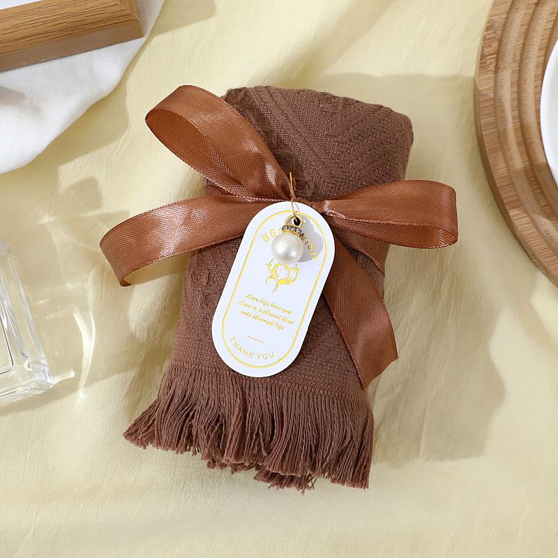 Чистый хлопок 32 нити турецкое полотенце с кисточками свадебное мягкое марлевое полотенце для лица подарок для рук