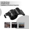 Car Umbrella Holder Multifunctional Car Back Seat Hangable Hooks Boot Organizer Trunk Back Stand For Headrest Purse Automotive