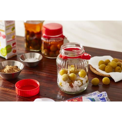 Toyo Sasaki Glass Fruit Wine Storage Container, 5 Liter, No. 7, 5000ml, Made In Japan, Plum Wine Bottle, Glass Container, Storage Jar, Plum Wine Bottl