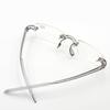 Men Women Lightweight Clear Rimless Resin Reading Glasses +1.00 To +4.00