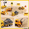 Милый каменный строительный автомобиль игрушечный автомобиль игрушечный набор образовательный экскаватор автомобиль с игрой подвижная работа строительство мини светофор день рождения