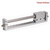 Chiweng Magnetic Coupled Rodless Air Cylinder with Guide Rail