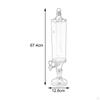 3L Beer Tower Dispenser with LED for Tabletop Use