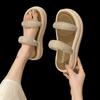 2025 Summer New Women's Slippers Rhinestone Leisure Slippers Non Slip Platform Slippers for Women Casual Beach Sandalias
