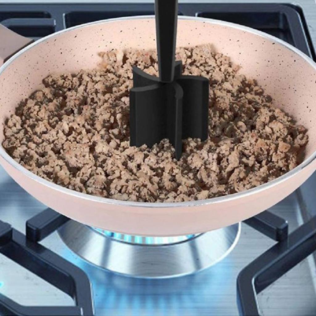 Meat Chopper Versatile Efficient 5 Curved Blade Potato Salad Hamburger Meat Beef Mixer Chopper Tool