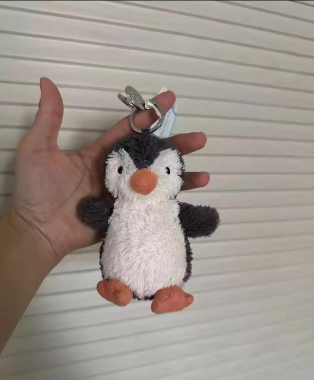 New JC label cute girl bag charm plush toy keychain Kawaii plush toy perfect as a birthday or Christmas gift get