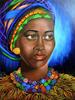 5D DIY Алмазная картина Африканская женщина Полный квадратный подарок ручной работы Алмазная вышивка Портрет Вышивка крестом Домашний декор
