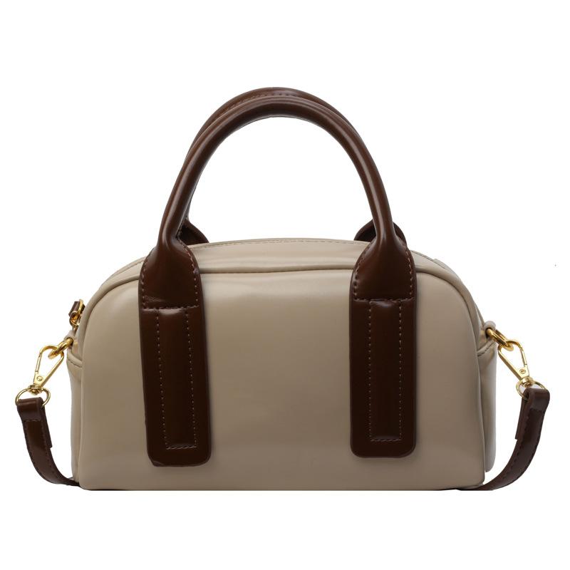 Bag Women 2025 New Trendy High-end Fashion Niche Design Shoulder Messenger Bag Contrasting Color Portable Pillow Bag