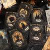 Yiniao Craft Paper: Dancing In The Dark Black Horror Vintage DIY Journal Decorations (20 Sheets)
