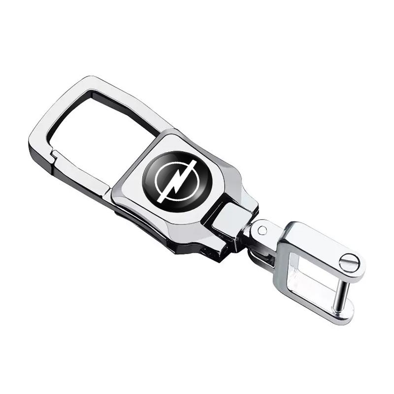 3D Metal Car Badge Key Chain Decorative Keychain Ring For Opel Meriva Corsa Astra Vivaro Signum Insignia Mokka Adam Combo Junior Su0