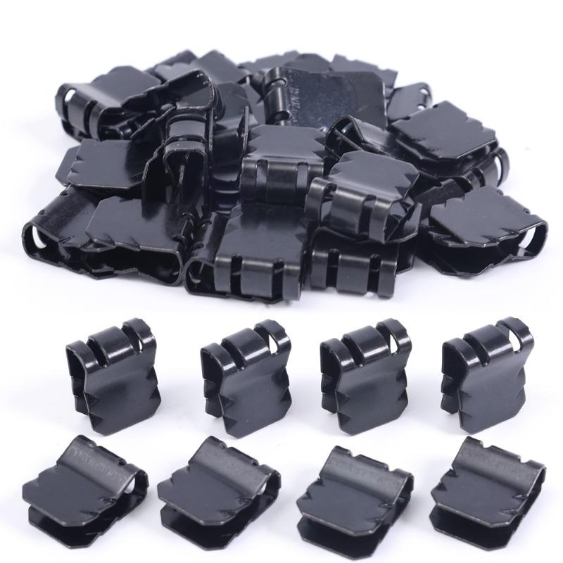 U-shape Clips Car Front Fender Bumper Cover Clip Kit Engine Guard Buckle for Auto Motorcycles Trucks Mudguard Fastener 20/10pcs