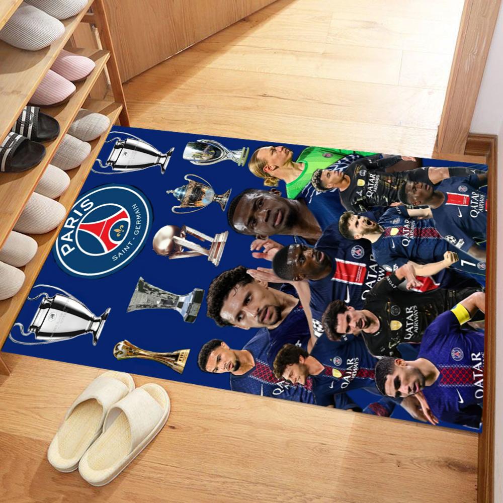 Paris Saint Germain Area Rug Design For Dormitory Hallway Dining Room Foyer Antislip Rug Office Home Decor Wedding Party Gift