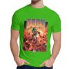 Картинка на заказ Doom Ii Hell On Earth 1994 Футболка для мужчин Летняя крутая мужская 100