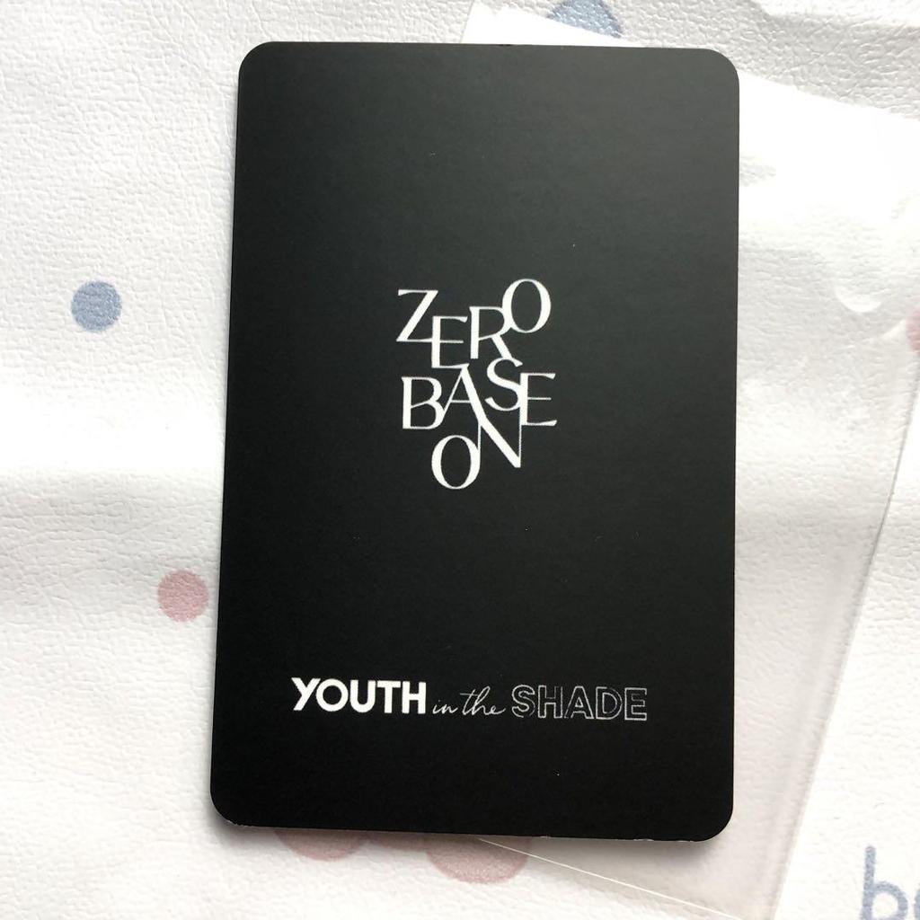 [USED] ZEROBASEONE Kim Ji-woon ZB1 2nd week Sanok Zebewan trading card