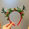 Christmas Reindeer Antler Headbands Cute Hair Hoop Kids Girls Party Photo Props