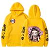 Japanese Anime Demon Slayer Hoodie Women Sweatshirts Kamado Nezuko Print Hooded Harajuku Girl And Boy Casual Pullover