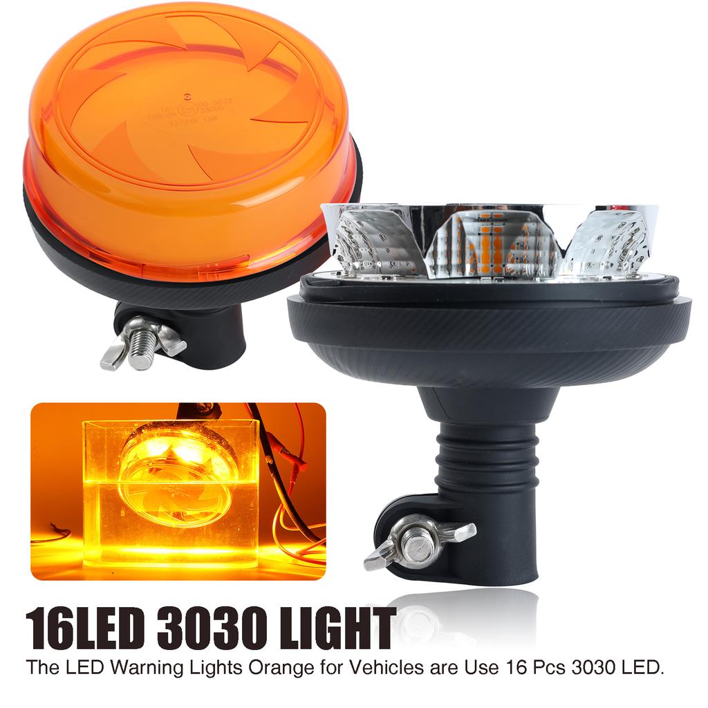 12 В 24 В аварийный стробоскопический маячок, вращающийся свет с винтами, мигающий свет, полицейский светодиод, автомобиль, грузовик, тягач, аксессуары