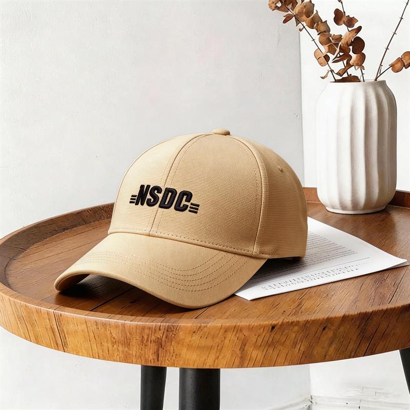 Guochao Letter Embroidery Hardtop Baseball Hat Men And Women Outdoor Cap Street Versatile Shade Leisure