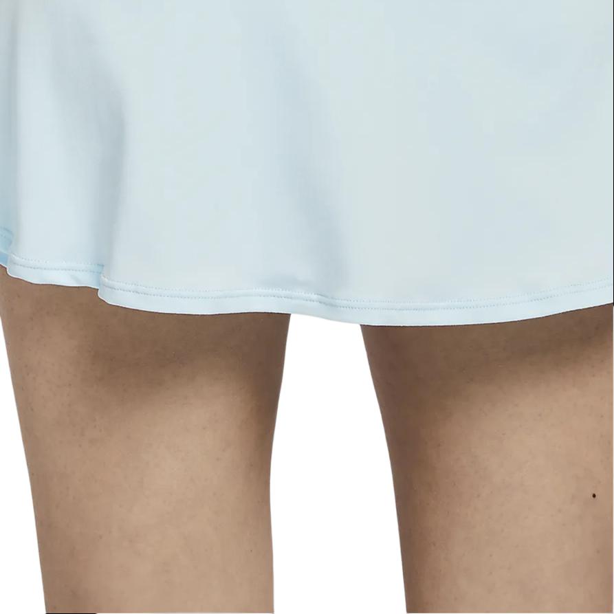 Nike Эластичная уличная повседневная юбка с логотипом Court Dri-Fit, женская нижняя часть, ледниково-синий DH9553-474