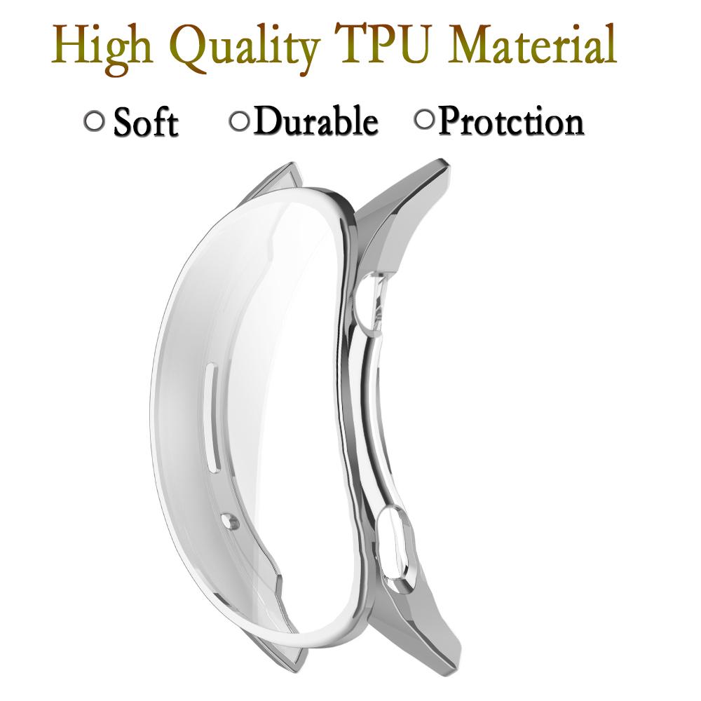 Soft TPU Cover Case For Oneplus Watch 3 / For OPPO Watch X2 Protector Shell With Full Coverage Screen Protection Watch Decoration