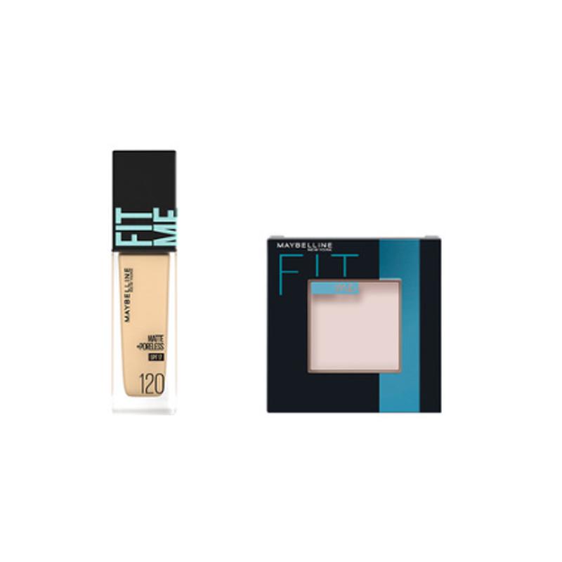 Maybelline Набор макияжа стойкий осветляющий, жидкая тональная основа fmpro combination-120 натуральный тон кожи 100 прозрачный тон