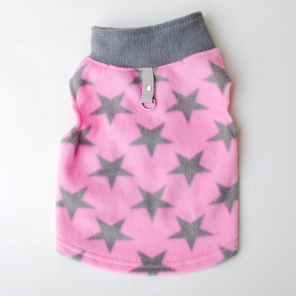 Одежда для домашних животных для собак, осенне-зимняя, флисовая, пряжка для тяги, 27 цветов