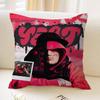 Rap YYeat Cushion Cover Polyester Sofa Cushions Decorative Throw Pillows Home Decoration Pillowcover