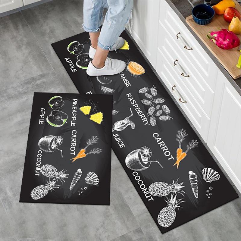 Коврики для кухни с милым рисунком котенка: Нескользящий, прочный и удобный ковер для дома, офиса и ванной комнаты