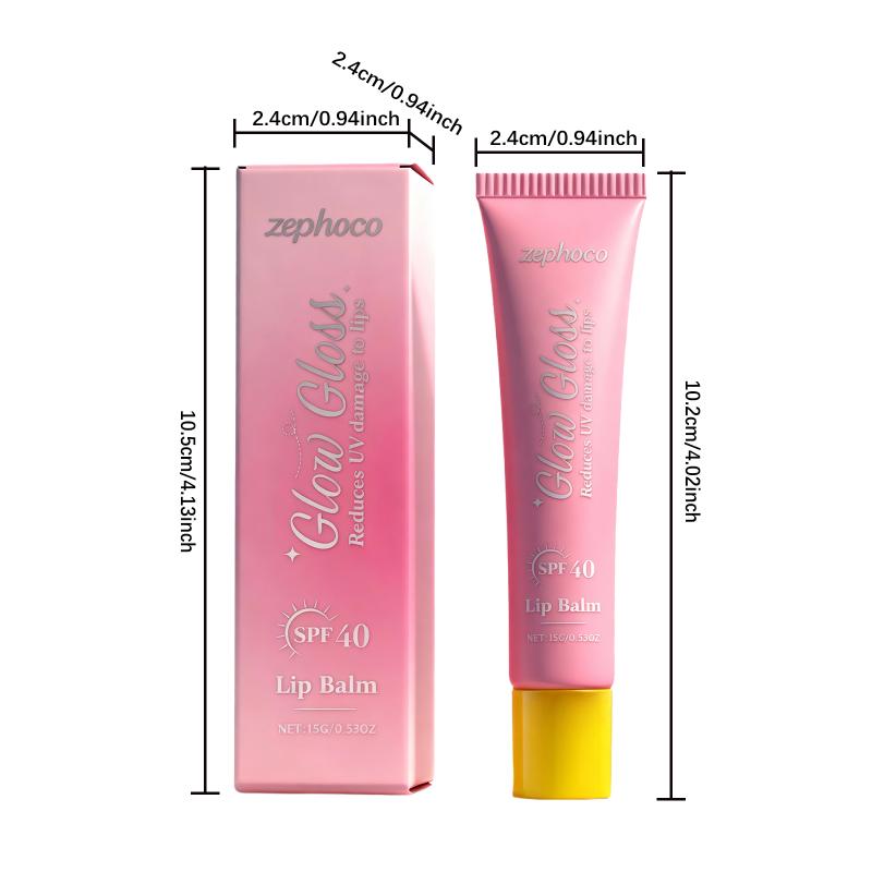 Peppermint Oil Clear Sunscreen Lip Gel Reduce Uv Damage Improve Drying Preventing Cheilitis Brighten Crystal Lip Care Lipstick