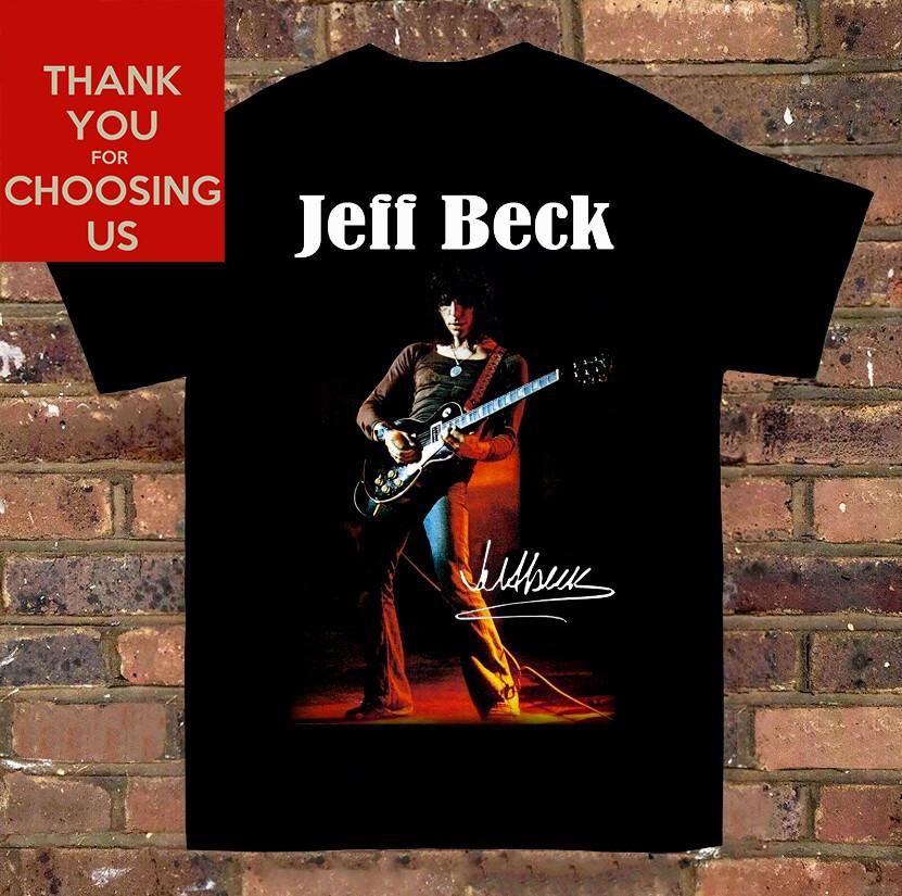 New Popular Jeff Beck Singer Cotton Black S-2345Xl Unisex T-Shirt