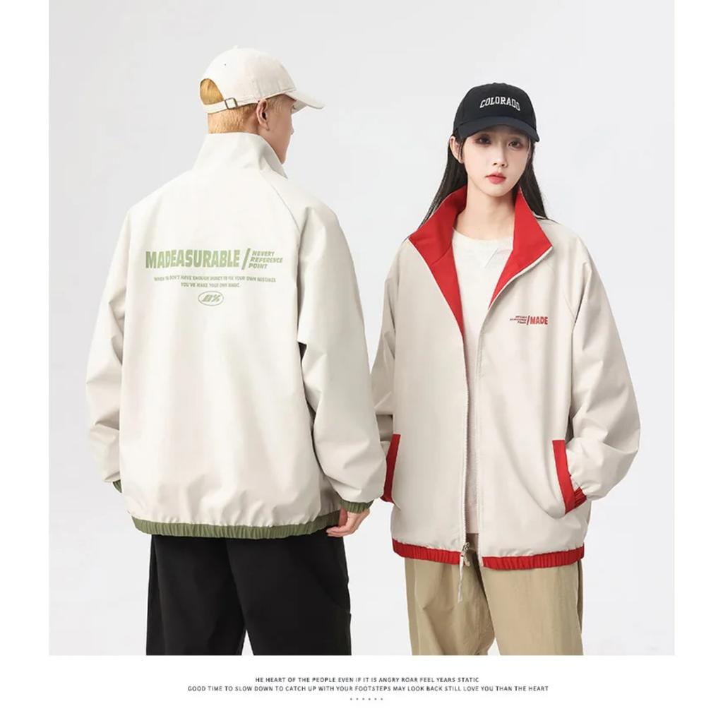 Унисекс Двусторонняя Куртка для Активного Отдыха с Ветрозащитными и Брызгозащитными Свойствами