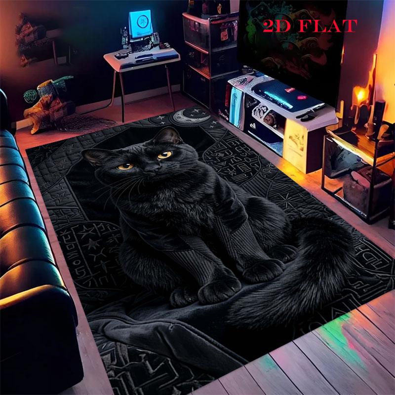 Blank Serenity Carpet Rug for Living Room Bedroom Home Sofa Decoration,Kids play Nonslip Floor Mat