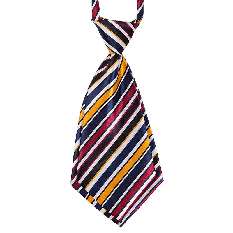 Детский галстук в полоску для школьной формы и офисной одежды