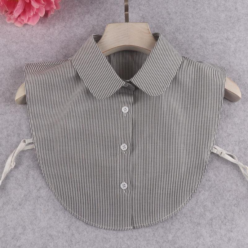 Корейский стиль лацкан поддельный воротник для женщин съемный ложный воротник блузка искусственные воротники одежда женские отстегивающиеся воротники